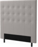 Delux Trensad - Sänggavel, 90-210 cm - Grå