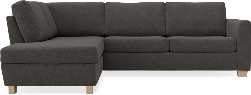 Friday - 2,5-sits soffa med divan vänster - Grå