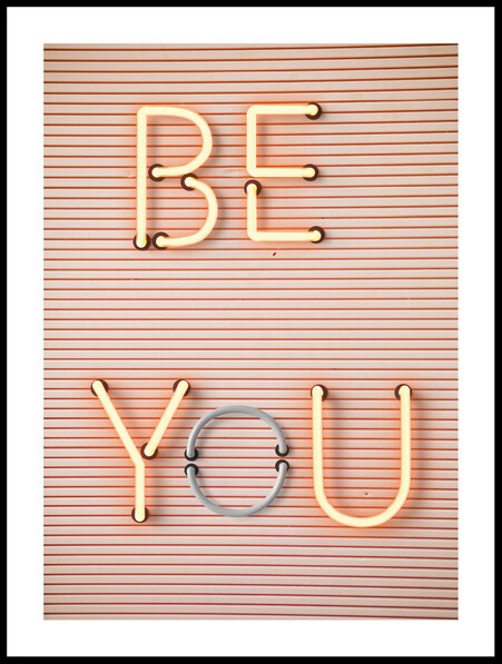 Be You - Poster - Orange
