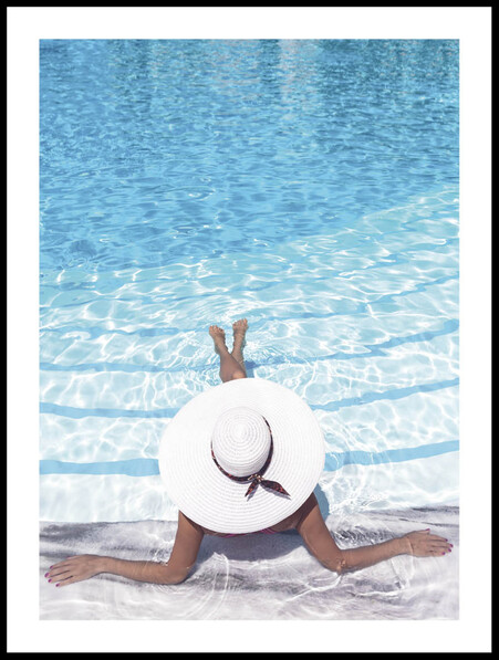 I Min Pool  - Poster - Vit