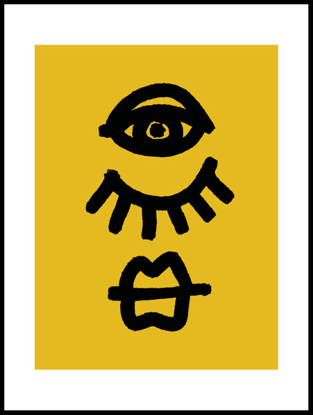 Jag  - Poster - Svart