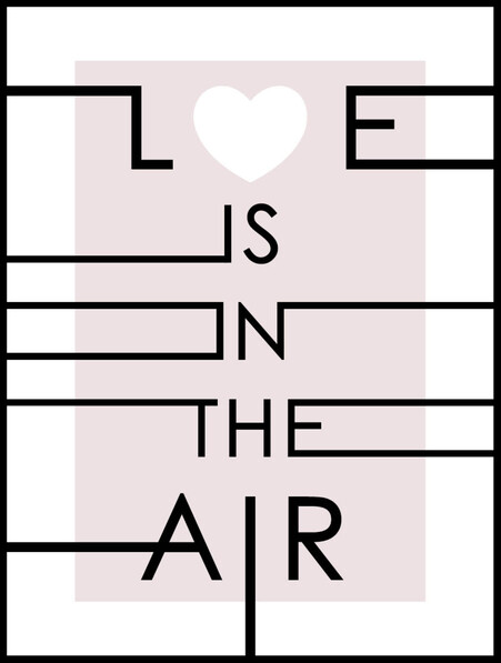 Love Is In The Air  - Poster - Vit