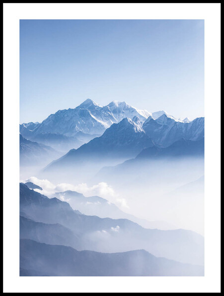 Mount Everest  - Poster - Vit