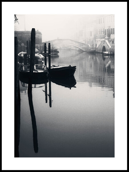 Venedig i November  - Poster - Brun