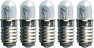 Tillbehör - Ljuskälla, 5-pack, klar, E5, 0,6W - Vit