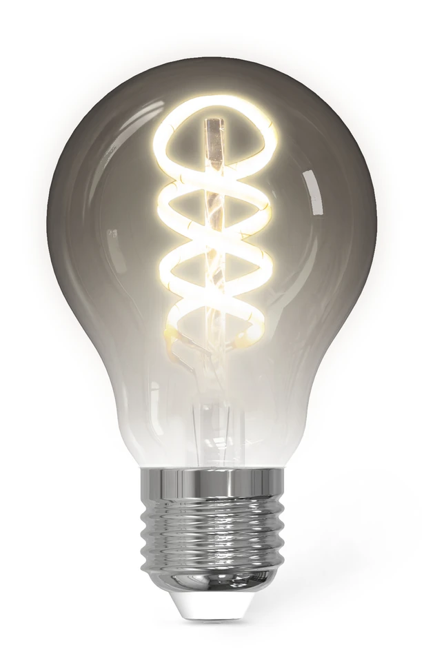 Smarta Hem - Ljuskälla Smart LED, E27, lm 180, dimbar - Grå