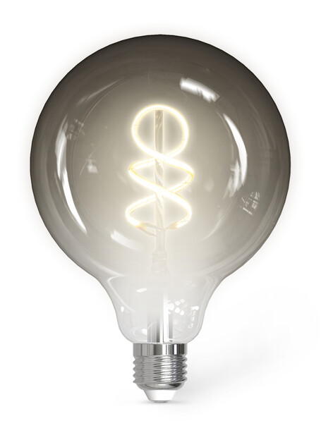 Smarta Hem - Ljuskälla Smart LED, E27, lm 180, dimbar - Grå