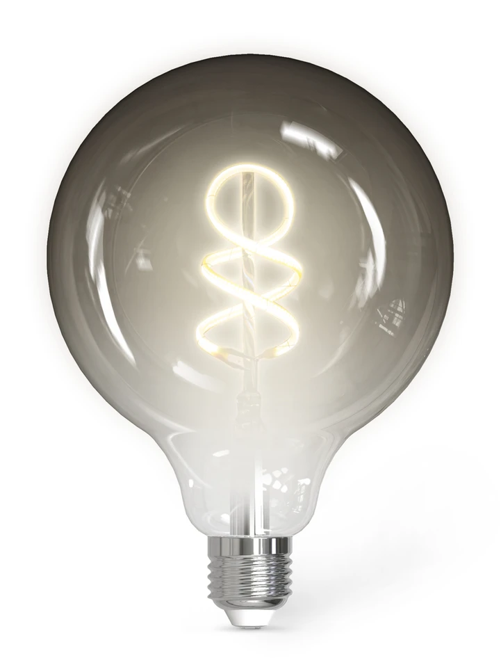 Smarta Hem - Ljuskälla Smart LED, E27, lm 180, dimbar - Grå
