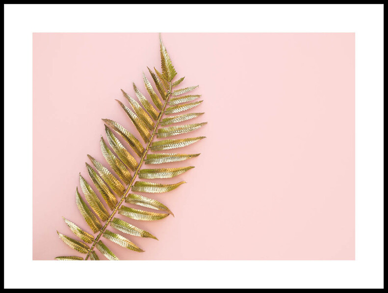 Guldig Natur  - Poster - Gul