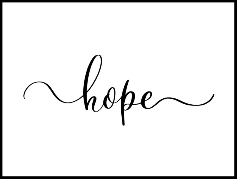 Hope - Poster - Vit