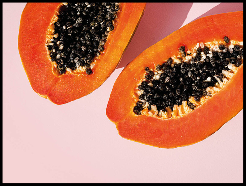 Papaya - Poster - Rosa