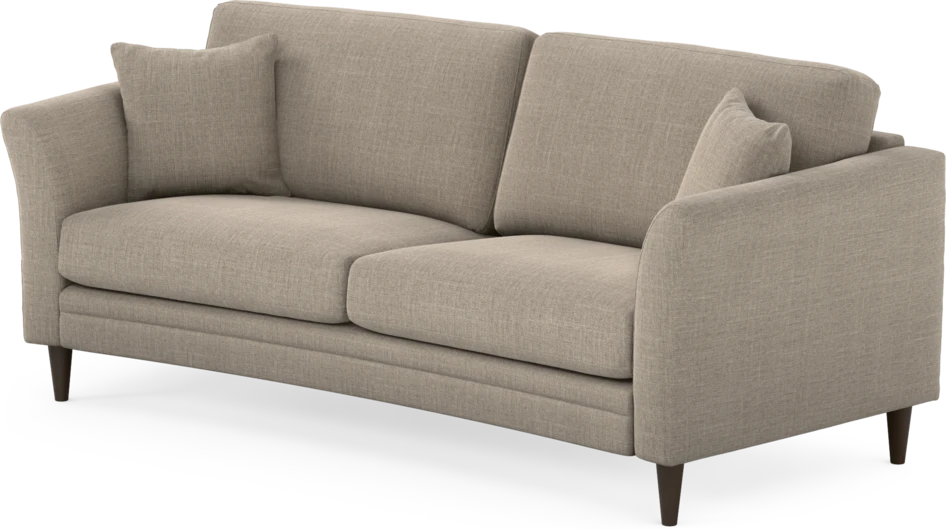 Eden - 2,5-sits soffa svängd - Beige