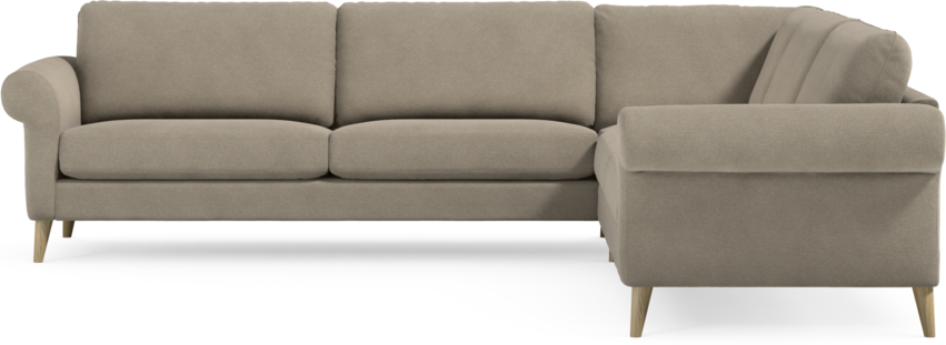 Bridge - Hörnsoffa, 3+3-sits - Beige