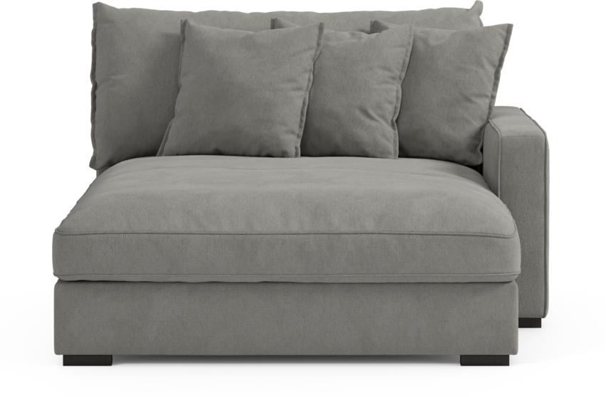 Rossi - Schäslong XL höger - Grå