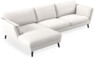 Madison Lux - 3-sits soffa med schäslong vänster - Beige