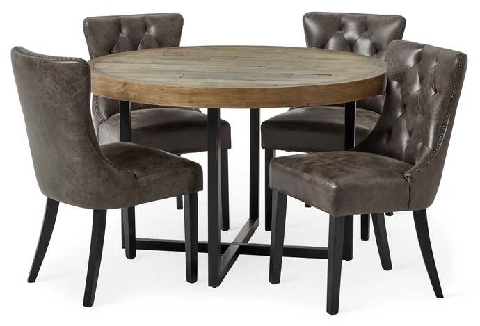 Woodenforge, Matgrupp med 4 stolar Dora