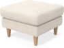 Eden - Fotpall - Beige