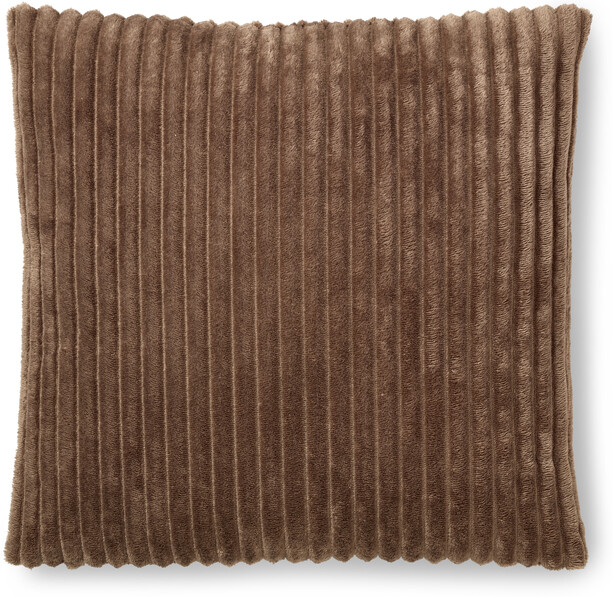 Stripe - Kudde, 45x45 cm - Brun