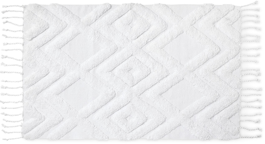 Alba - Badrumsmatta, 60x90 cm - Vit