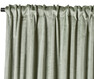 Velvet - Sammetsgardin, 140x250 cm, 2-pack - Grön