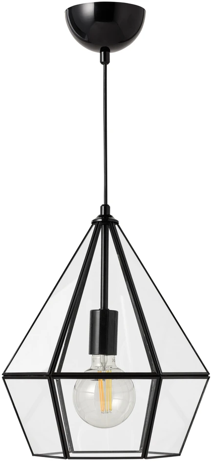 Ivana - Taklampa, L31 H38 cm - Svart