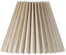 Pleat - Lampskärm, H15 Ø19 cm - Beige