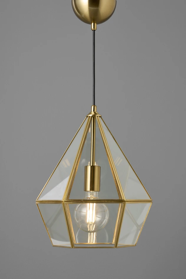 Ivana - Taklampa, L31 H38 cm - Gul