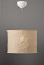 Haga - Taklampa, H29 Ø40 cm - Beige