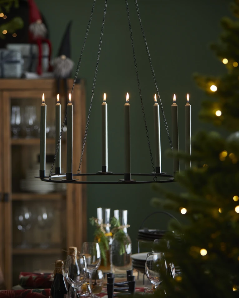 Alma, Ljuskrona, Ø 64 cm, till rustikljus