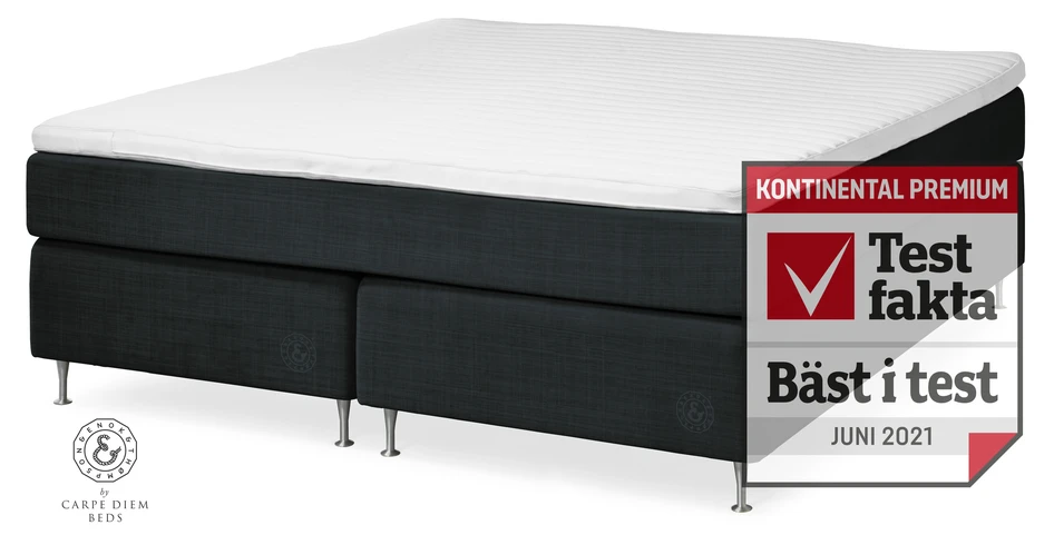 Cape Farewell Comfort - Kontinentalsäng, dubbelsäng med bäddmadrass Fiord Soft