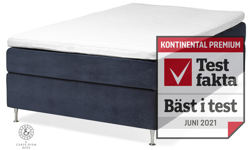 Cape Farewell Comfort - Kontinentalsäng, enkelsäng med bäddmadrass Fiord Soft