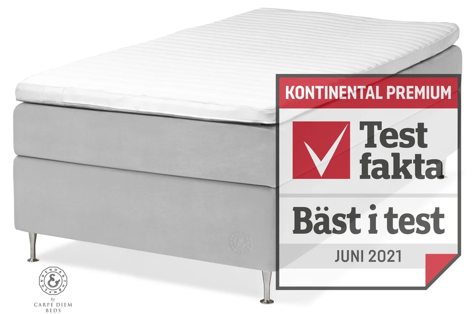 Cape Farewell Comfort - Kontinentalsäng, enkelsäng med bäddmadrass Fiord Soft