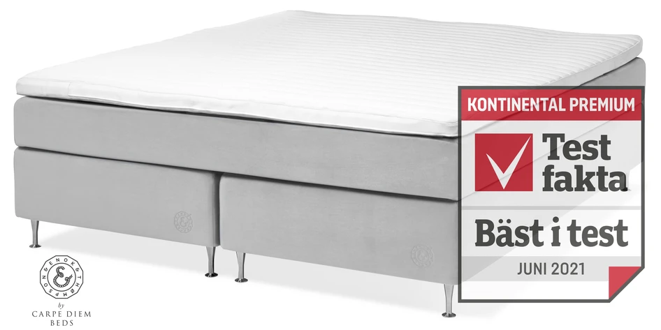 Cape Farewell Comfort - Kontinentalsäng, dubbelsäng med bäddmadrass Fiord Soft