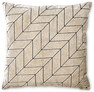 Chelsie - Sammetskudde, 60x60 cm - Beige