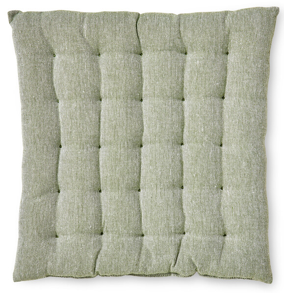 Recycle - Stolsdyna, 40x40 cm - Grön