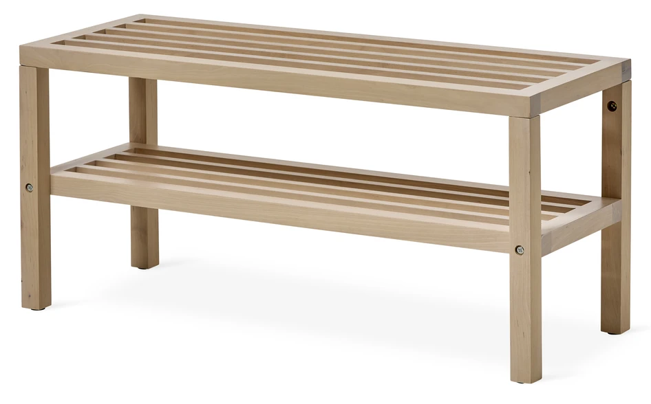 Living - Skohylla, B 80 cm - Beige