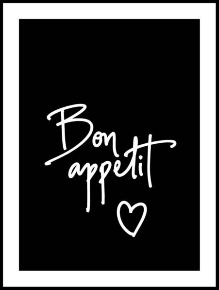 Bon appétit - Poster - Vit