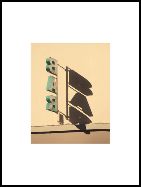 Bar - Poster - Blå
