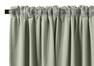 Velvet - Sammetsgardin, 140x250 cm, 2-pack - Grön