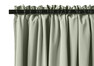 Velvet - Sammetsgardin, 140x250 cm, 2-pack - Grön