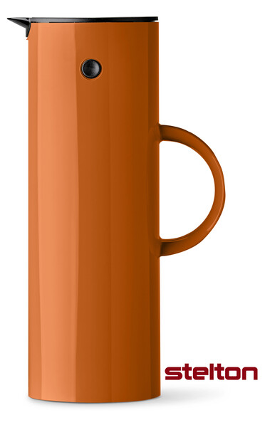 Stelton - Termoskanna, 1L - Röd