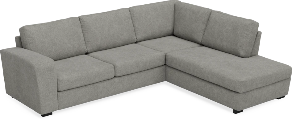 Friday - 2,5-sits soffa med divan höger - Grå