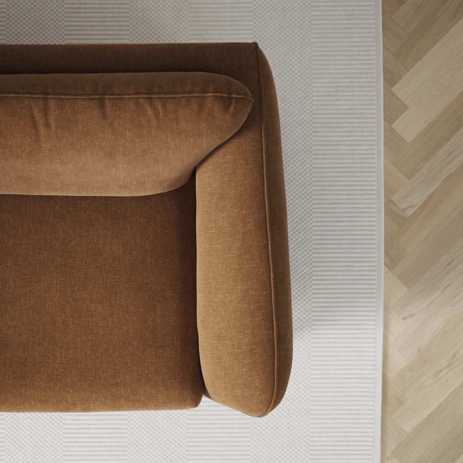 Madison Klädsel - Klädsel till 2-sits soffa - Brun