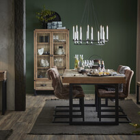 Woodenforge - Matgrupp med 4 stolar Chatham - inspiration