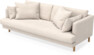 Harper - 3-sits soffa, hel dyna - Beige