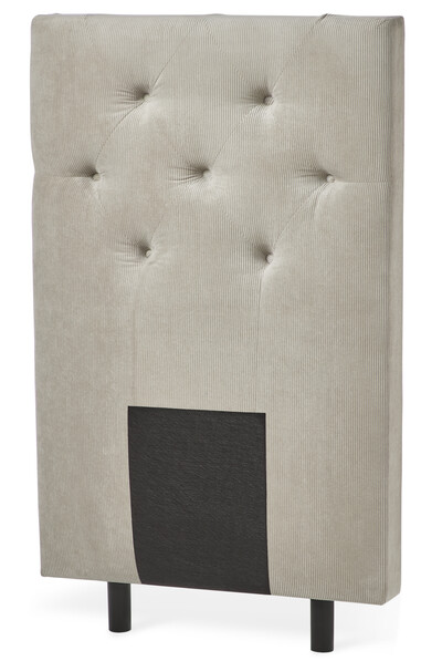 New York pikerad - Sänggavel, 90-210 cm - Beige