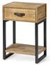 Woodenforge - Sängbord, B 48, H 70 cm - Brun