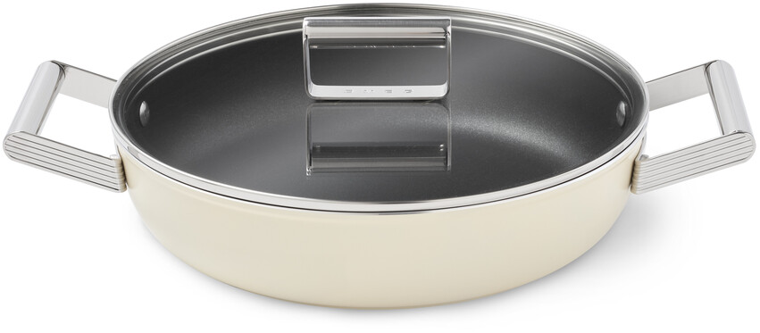 SMEG - Traktörpanna, Ø 28 cm - Beige