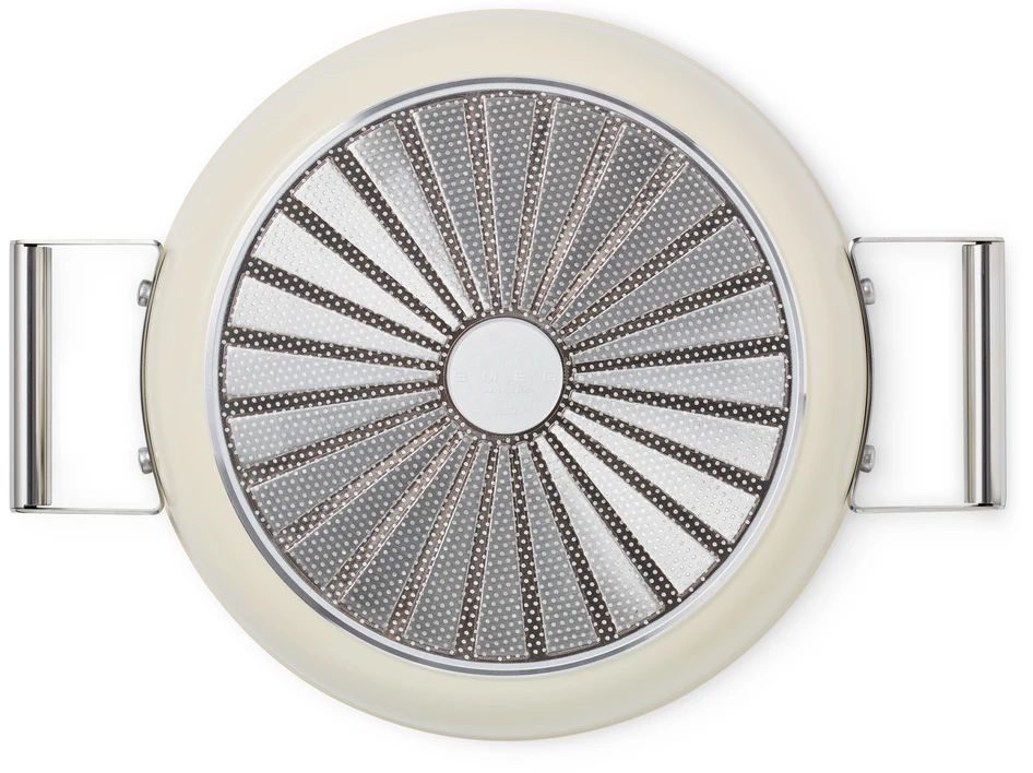 SMEG - Traktörpanna, Ø 28 cm - Beige