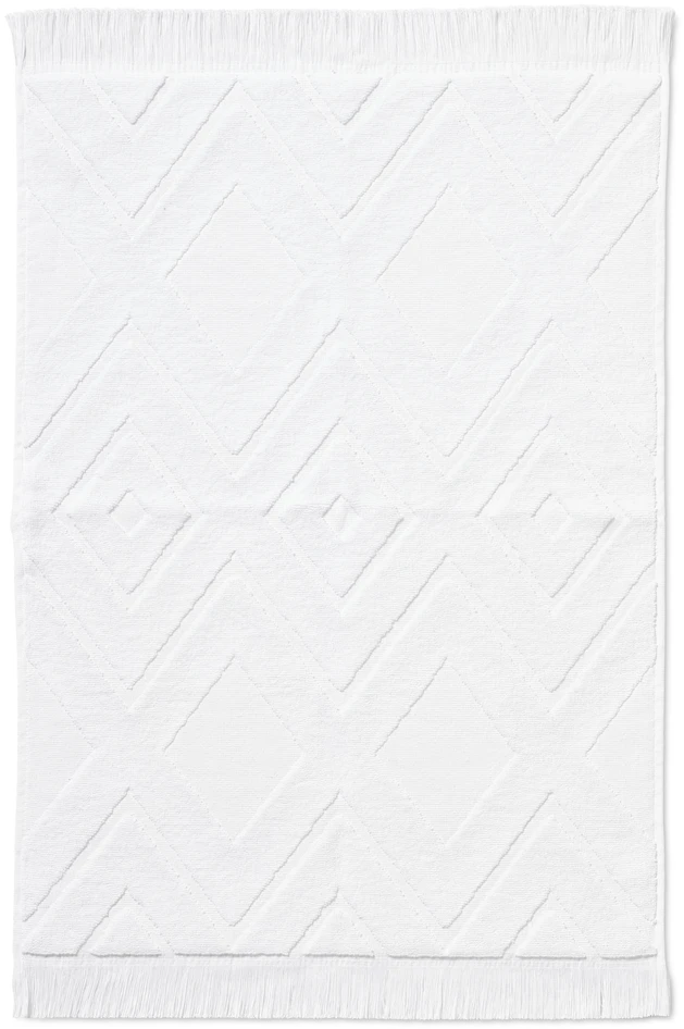 Alba - Handduk, 50x70 cm - Vit